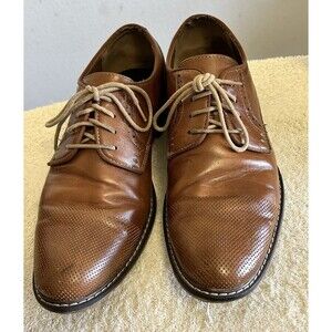 MADDEN MENS M-ALK OXFORD - COGNAC Dress Shoes Size 10.5